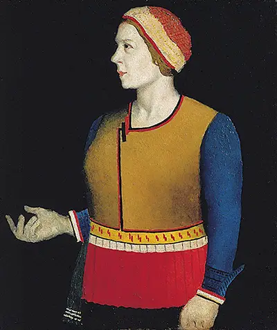 Portrait of the Artist's Wife Kazimir Malevich